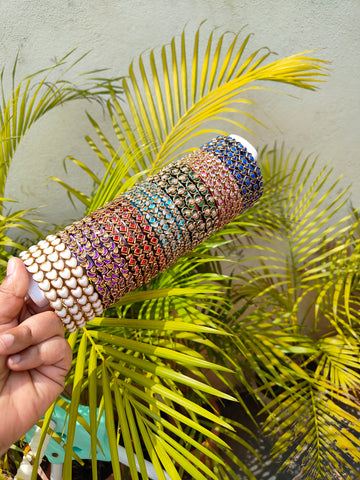 Gorgeous 7 sets Silkthread bangles combo (28pcs)