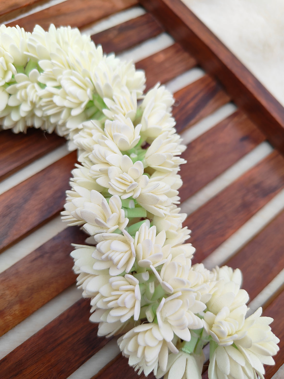 Foam Mullai Bloomed-8 inch (1/2 molam)