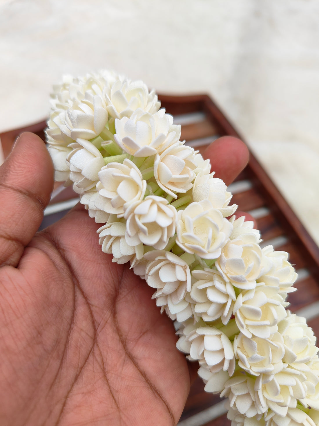 3 layer Adukku mallipoo-8 inch (1/2 molam)