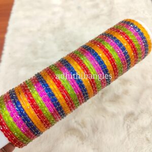 Raindrop bangles 5 dozen valaikappu mixing