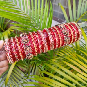 Gorgeous red rose bridal set