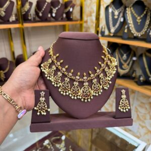 Guttapusalu traditional Andhra style necklace