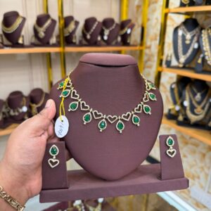 Emerald Heart necklace