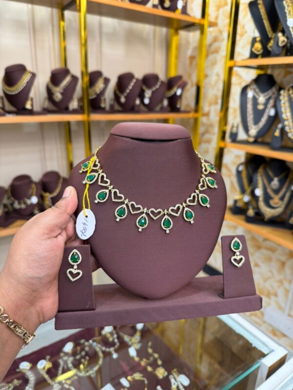 Emerald Heart necklace