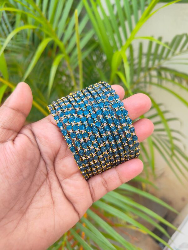 Rose model (Peacock blue )