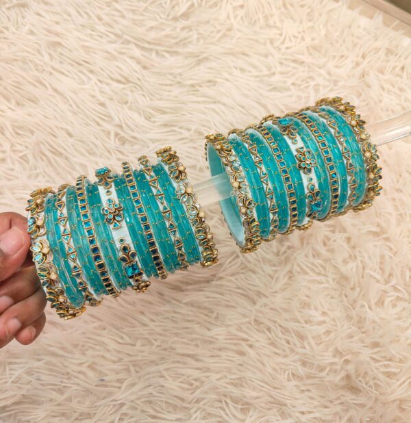 Sky blue Lotus set