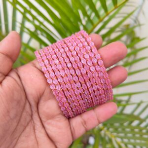 Leaf model (without stone) Onion pink colour