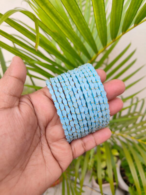 Leaf model (without stone) Sky blue colour