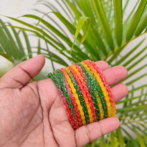 Leaf model (without stone) Dark multicolor