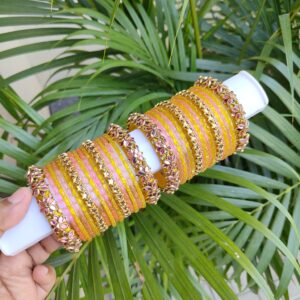 Elegant Silk Thread Bangles – Handcrafted Perfection