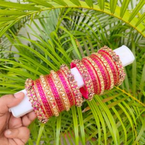 Royal Charm Silk Thread Bangles
